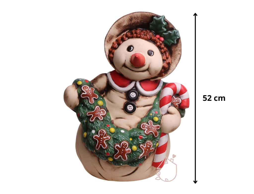 Sněhulačka Evka s mírou_